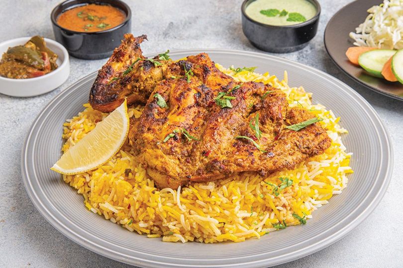 Chicken charcoal biryani